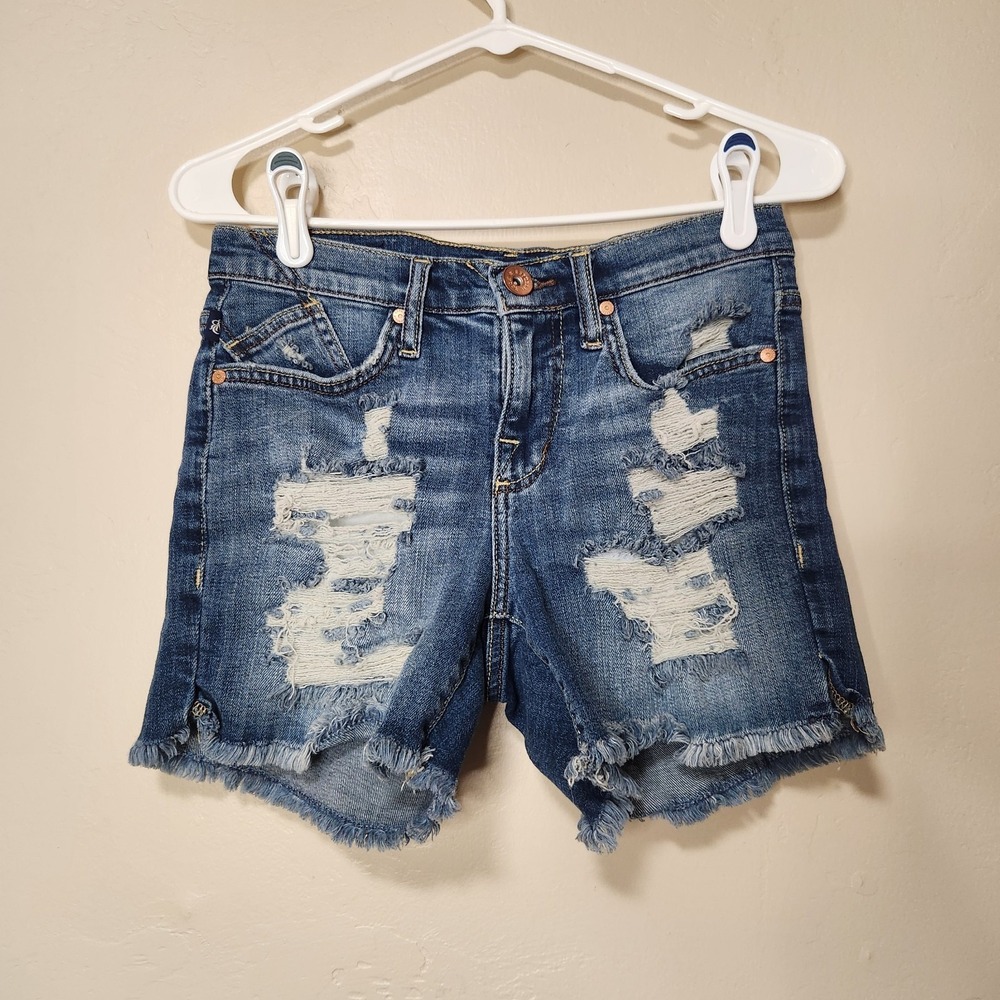 Rock And Republic Hula Shorts Womens Size 2‎ Distressed